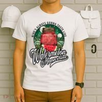 Watermelon Moonshine Retro Country Music T-Shirt thumb 6