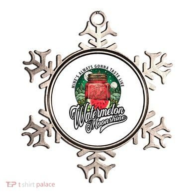Watermelon Moonshine Retro Country Music Ornament