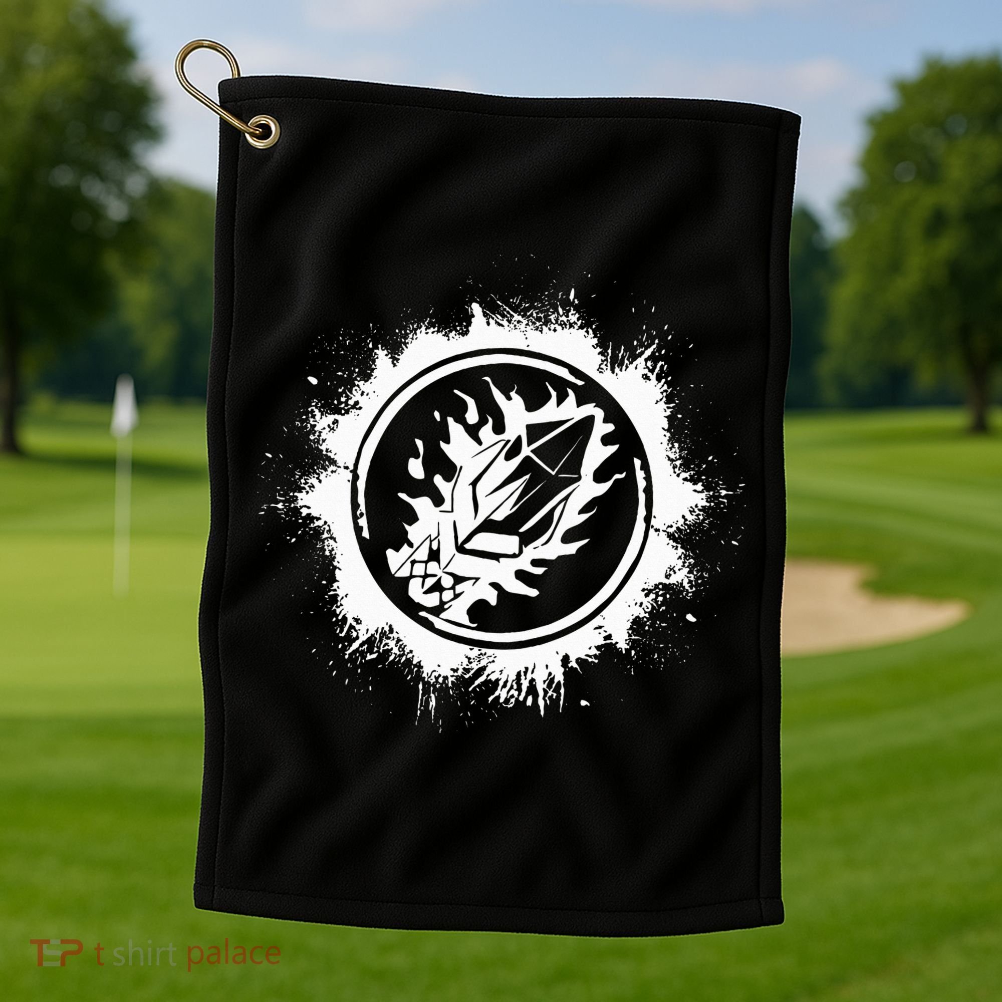 Wow Mage Role Playing Gamer Golf Towel