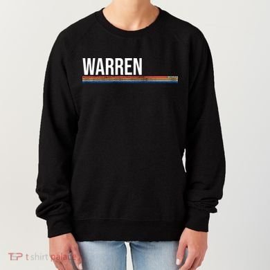 Warren Michigan Retro Logo Women's Sweatshirt