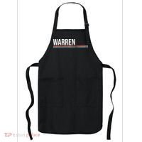 Warren Michigan Retro Logo Apron thumb 0