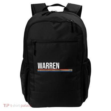 Warren Michigan Retro Logo Backpack
