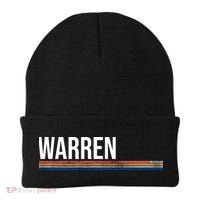 Warren Michigan Retro Logo Beanie thumb 0