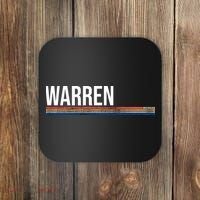 Warren Michigan Retro Logo Coaster thumb 0