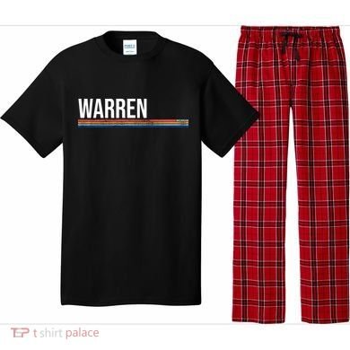 Warren Michigan Retro Logo Pajama Set
