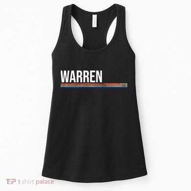 Warren Michigan Retro Logo Women's Tank Top