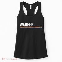 Warren Michigan Retro Logo Women's Tank Top thumb 0