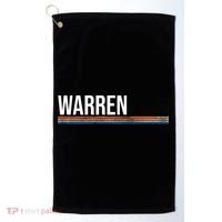 Warren Michigan Retro Logo Golf Towel thumb 0