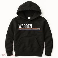 Warren Michigan Retro Logo Kids Hoodie thumb 0