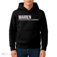 Warren Michigan Retro Logo Kids Hoodie thumb 4