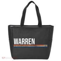 Warren Michigan Retro Logo Tote Bag thumb 0