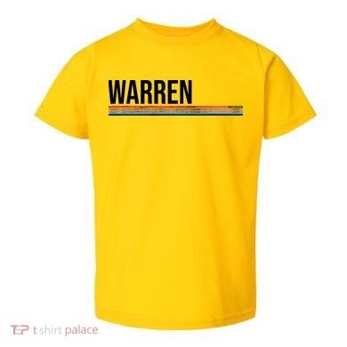 Warren Michigan Retro Logo Toddler T-Shirt