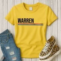 Warren Michigan Retro Logo Women's T-Shirt thumb 3