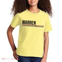 Warren Michigan Retro Logo Kids T-Shirt thumb 2