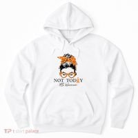 Wo Multiple Sclerosis Awareness Messy Bun Ms Warrior Gift Hoodie thumb 0