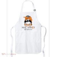 Wo Multiple Sclerosis Awareness Messy Bun Ms Warrior Gift Apron thumb 0
