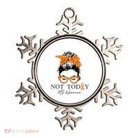 Wo Multiple Sclerosis Awareness Messy Bun Ms Warrior Gift Ornament thumb 0