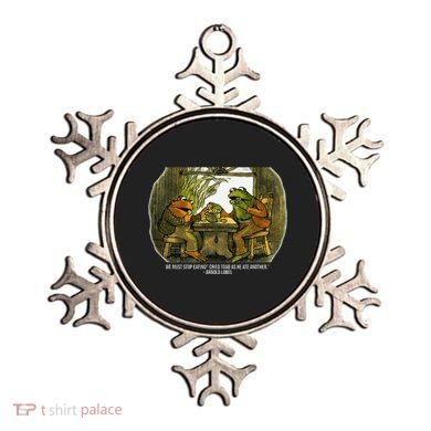 We Must Stop Eating Cried Toad As He Ate Fog And Toad Quote Ornament