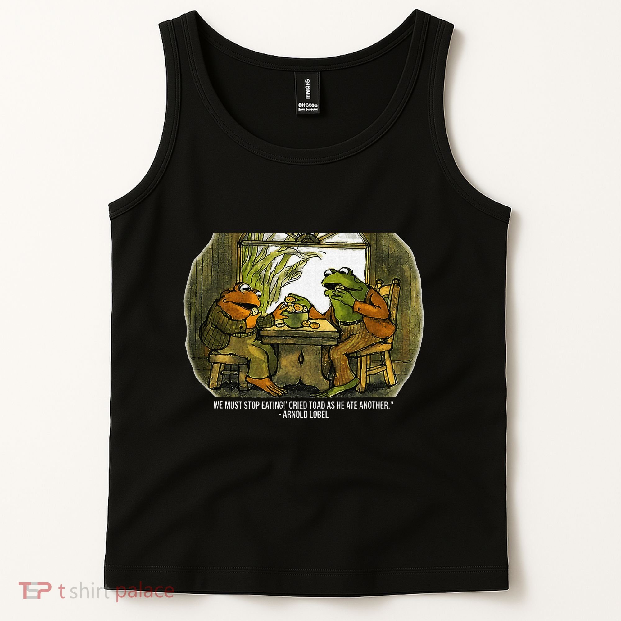 We Must Stop Eating Cried Toad As He Ate Fog And Toad Quote Tank Top