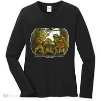 We Must Stop Eating Cried Toad As He Ate Fog And Toad Quote Women's Long Sleeve Shirt thumb 0