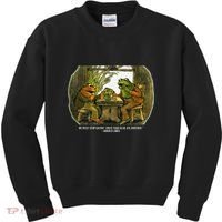 We Must Stop Eating Cried Toad As He Ate Fog And Toad Quote Kids Sweatshirt thumb 0