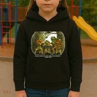 We Must Stop Eating Cried Toad As He Ate Fog And Toad Quote Kids Hoodie thumb 3