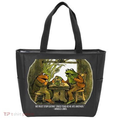 We Must Stop Eating Cried Toad As He Ate Fog And Toad Quote Tote Bag