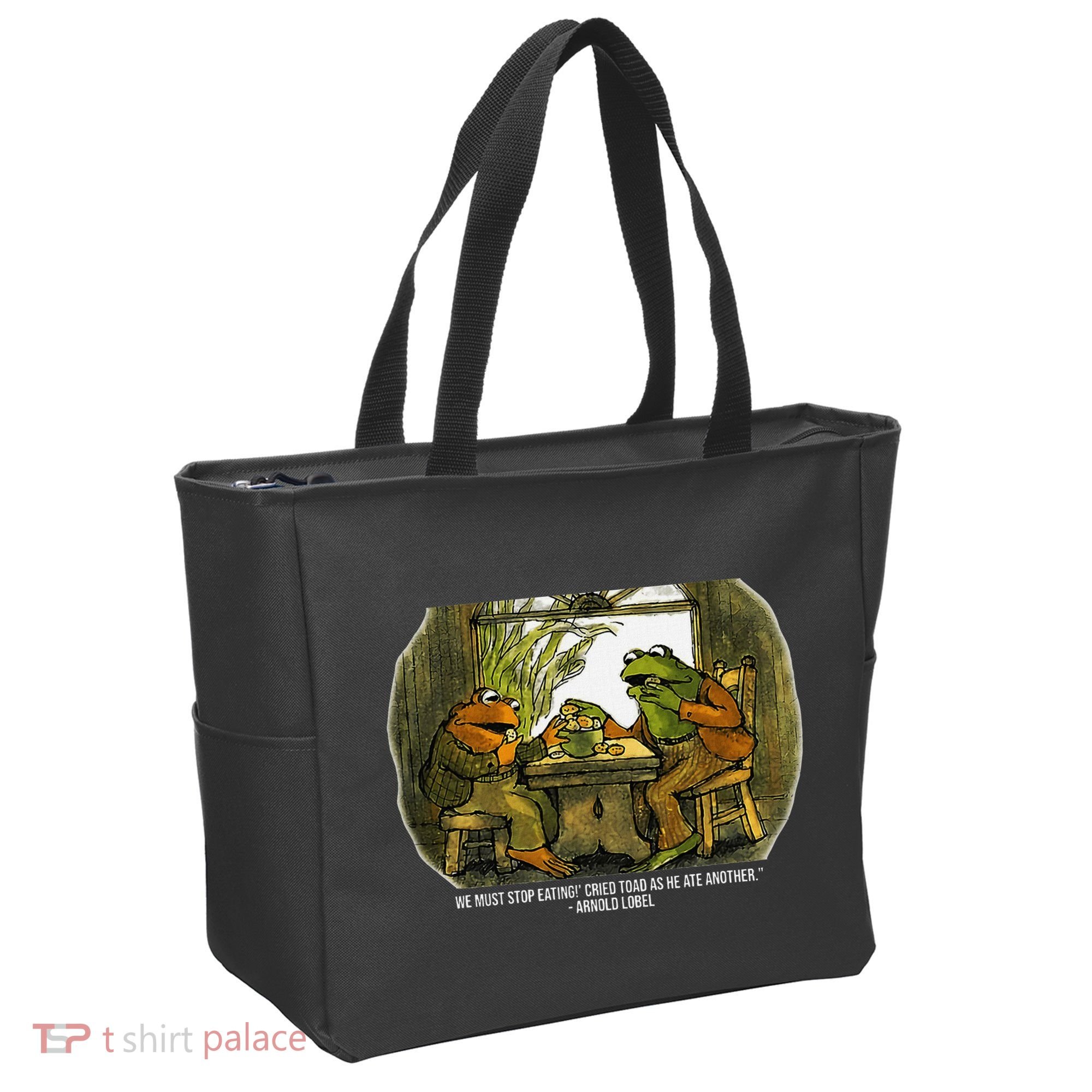 We Must Stop Eating Cried Toad As He Ate Fog And Toad Quote Tote Bag