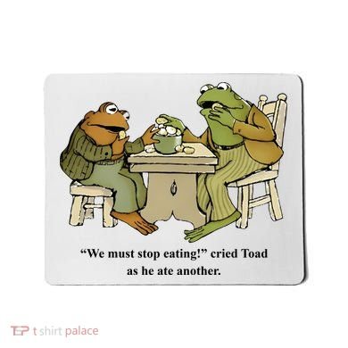 We Must Stop Eating Cried Toad As He Ate Another Mousepad