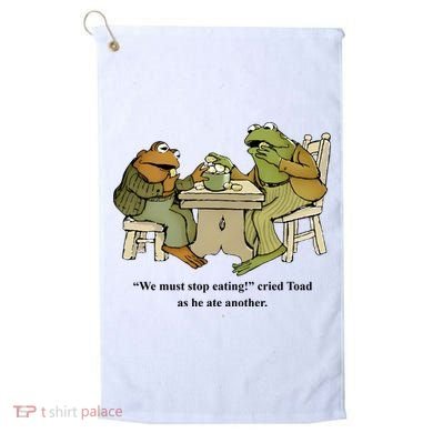 We Must Stop Eating Cried Toad As He Ate Another Golf Towel