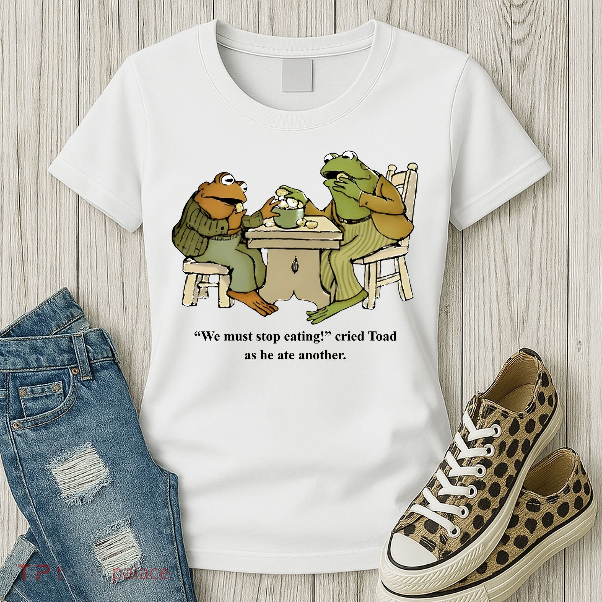 We Must Stop Eating Cried Toad As He Ate Another Women's T-Shirt