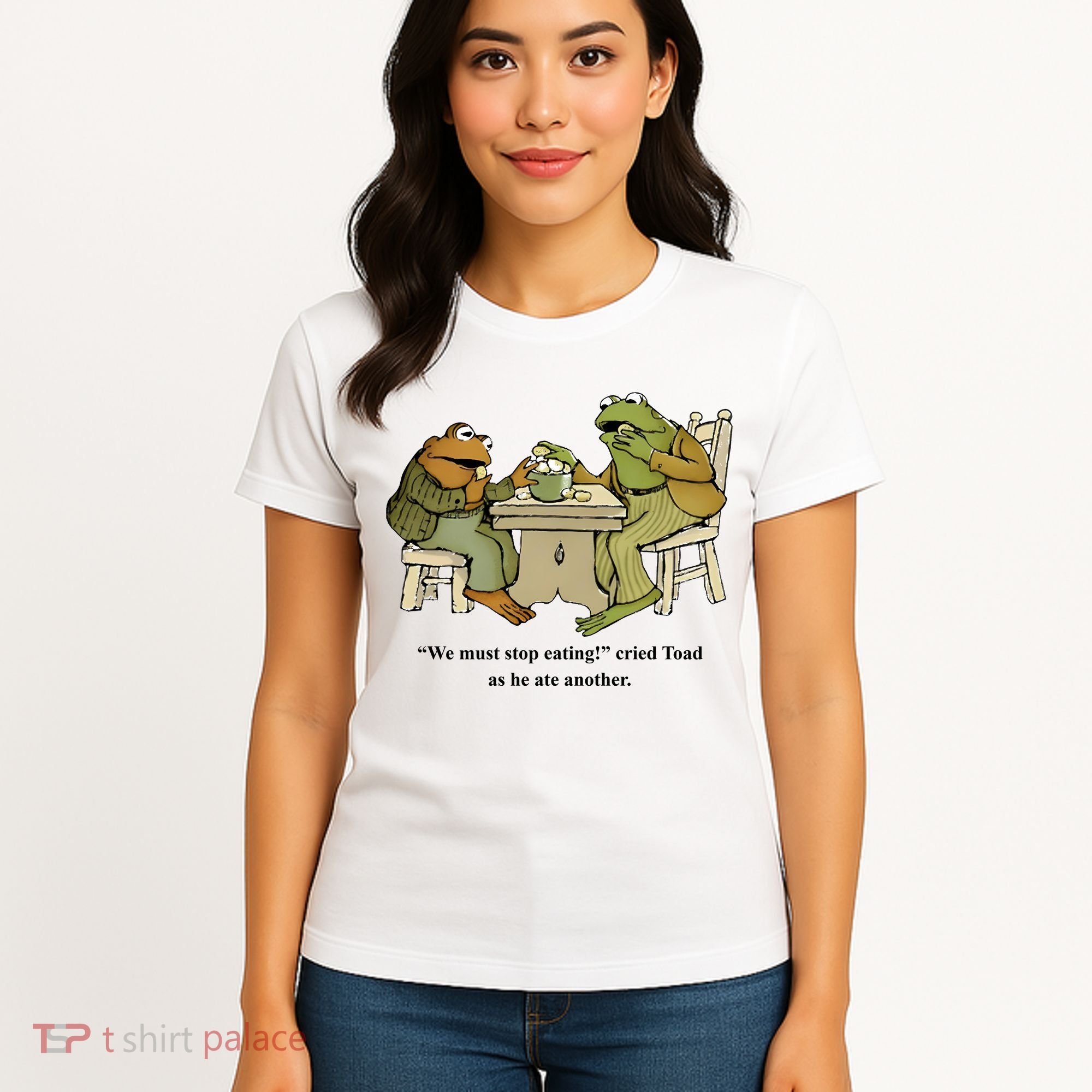 We Must Stop Eating Cried Toad As He Ate Another Women's T-Shirt