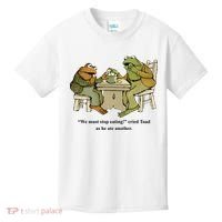 We Must Stop Eating Cried Toad As He Ate Another Kids T-Shirt thumb 0