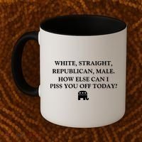 White Male Straight Republican Coffee Mug thumb 2
