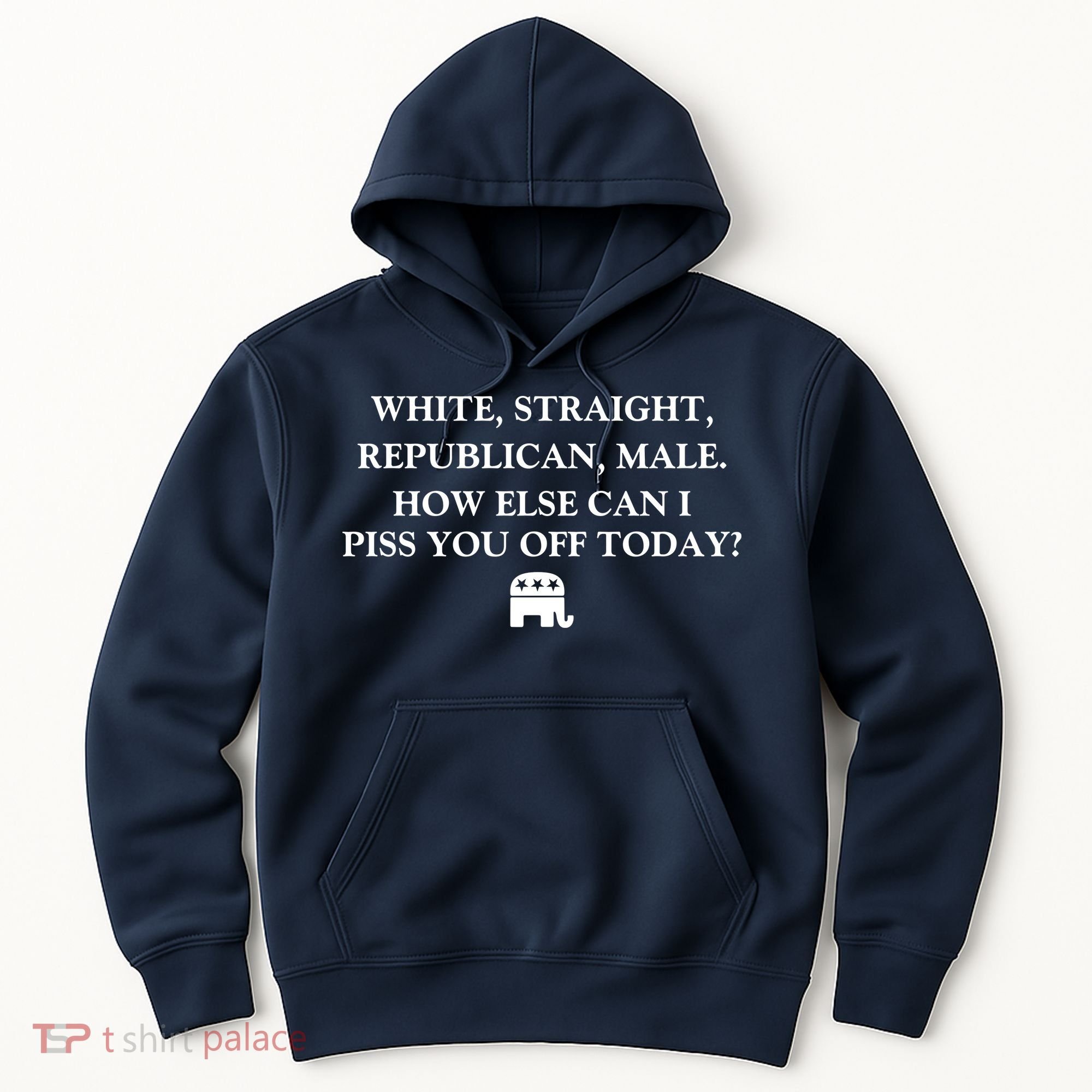 White Male Straight Republican Hoodie