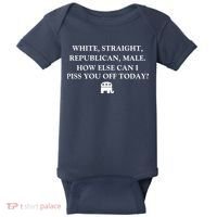 White Male Straight Republican Baby Bodysuit thumb 0