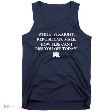 White Male Straight Republican Tank Top