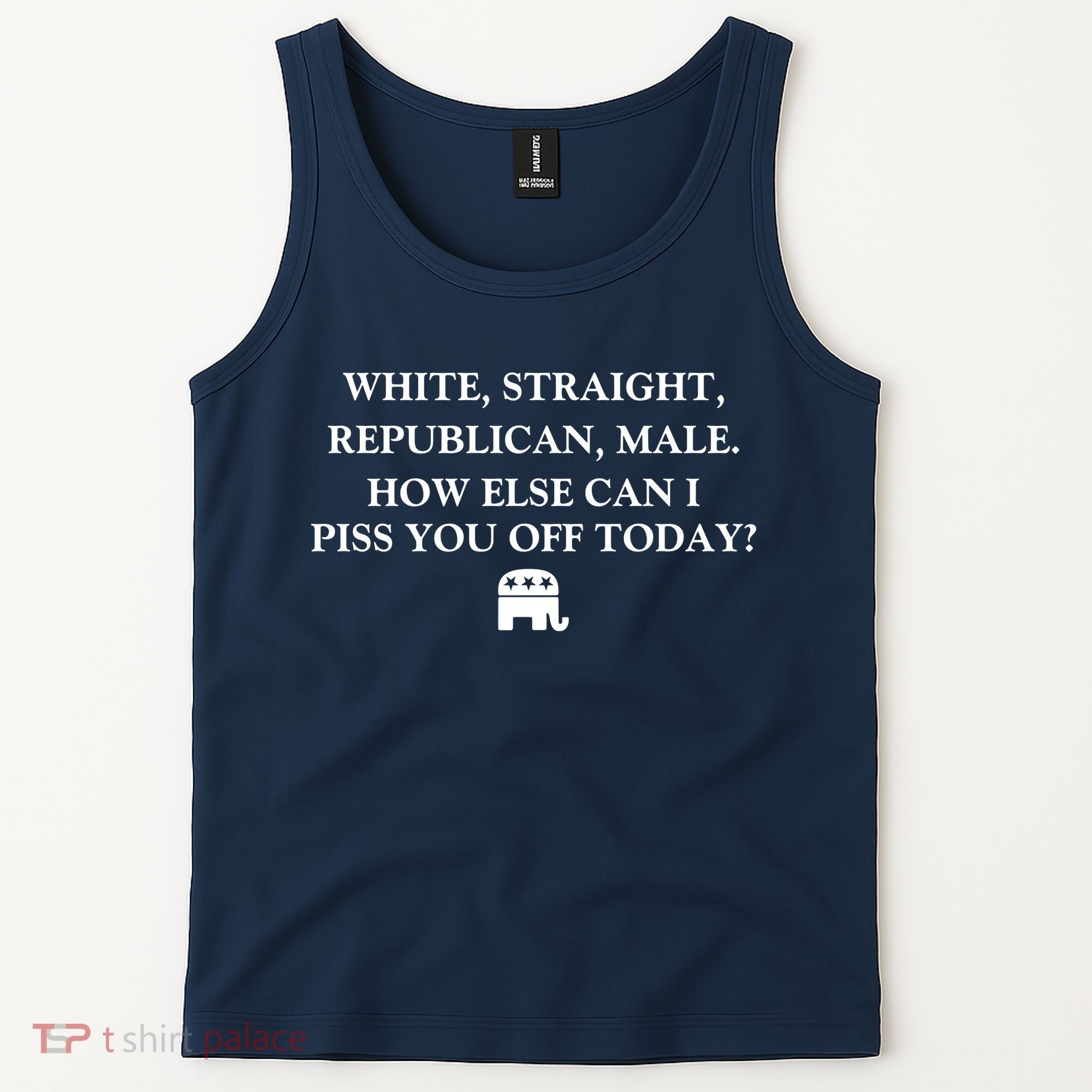 White Male Straight Republican Tank Top