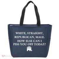 White Male Straight Republican Tote Bag thumb 0