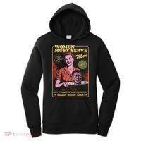 Women Must Serve Spooky Liberal Witch Feminist Halloween Women's Hoodie thumb 0