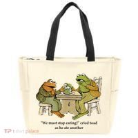 We Must Stop Eating Cried Toad As He Ate Another Frog Tote Bag thumb 0