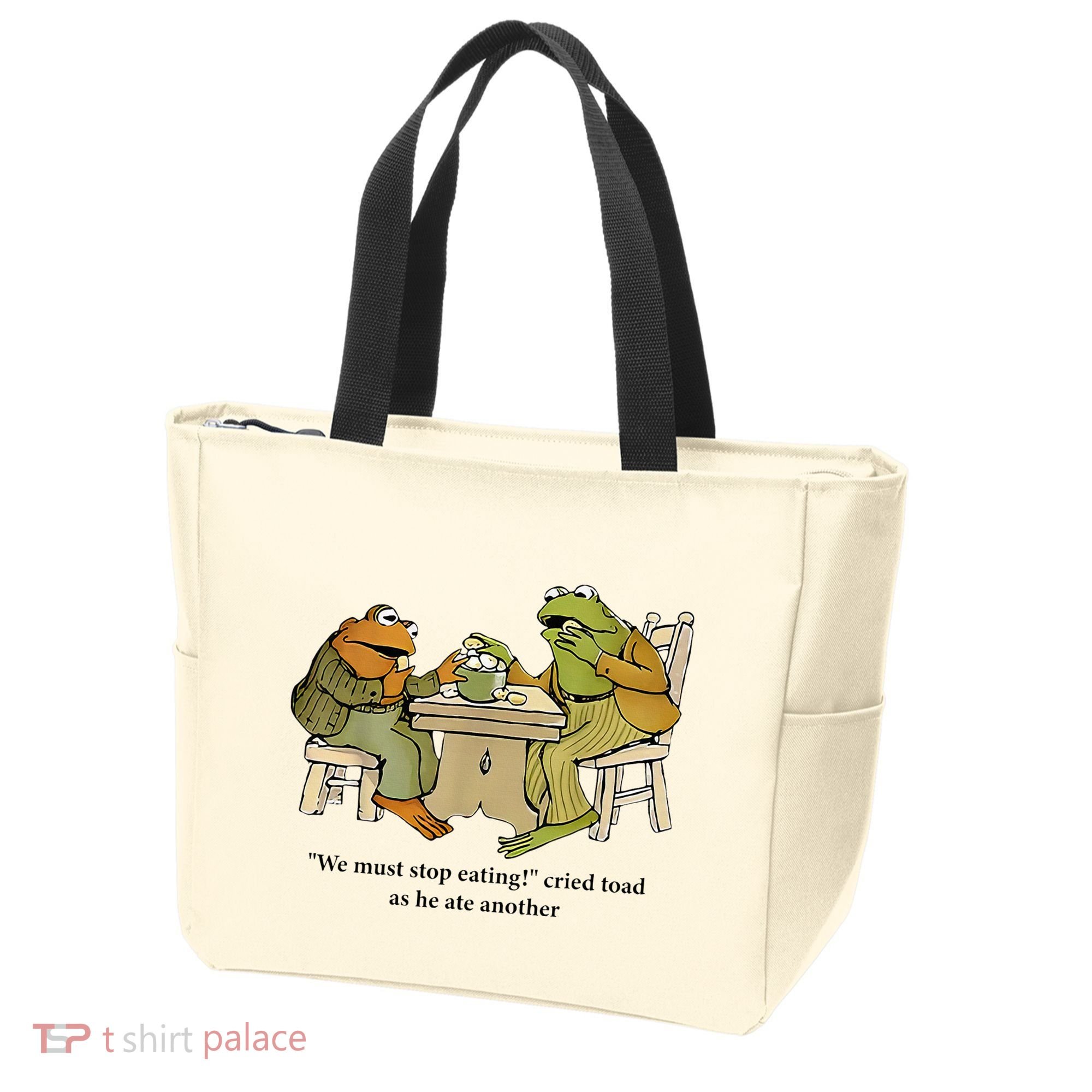 We Must Stop Eating Cried Toad As He Ate Another Frog Tote Bag
