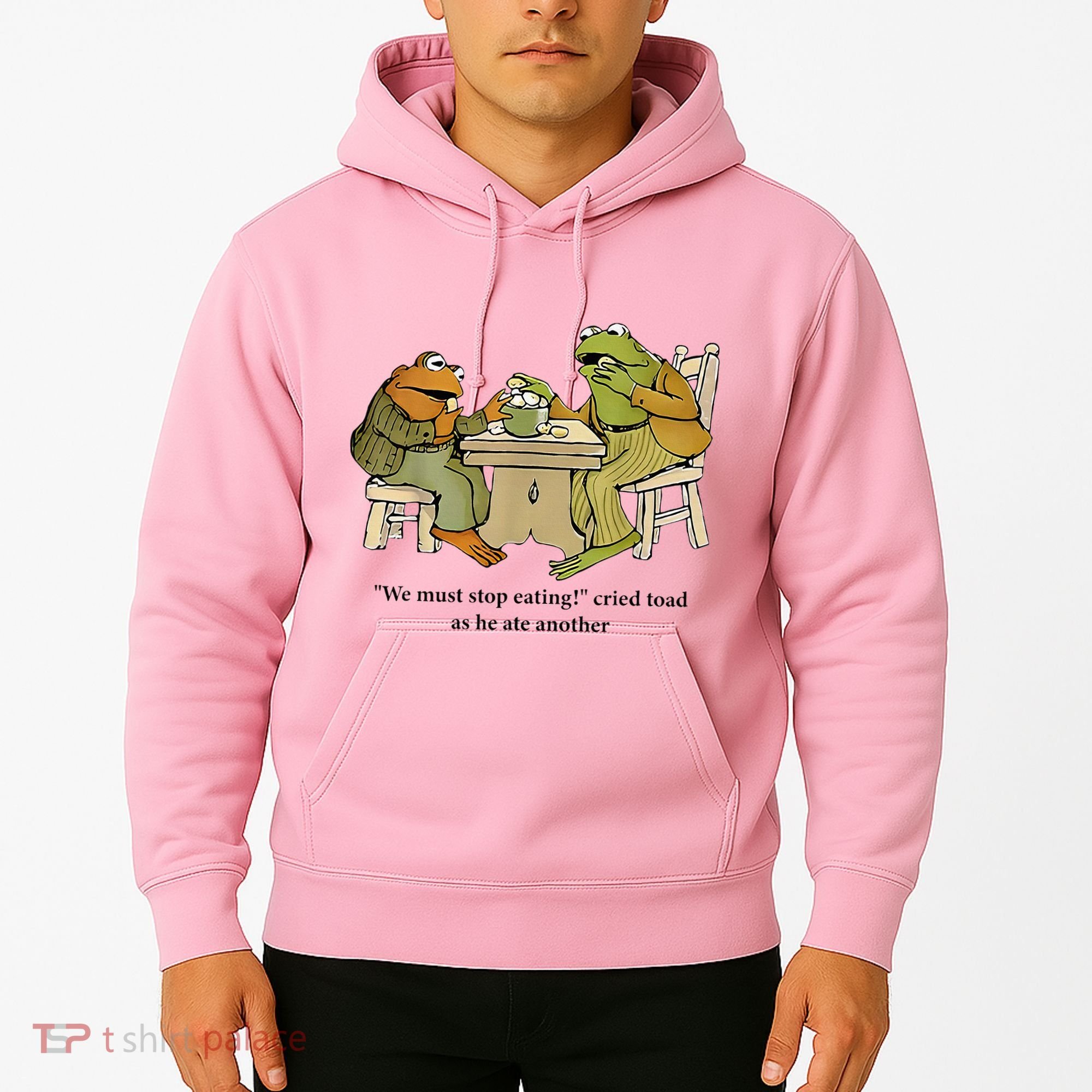 We Must Stop Eating Cried Toad As He Ate Another Frog Hoodie