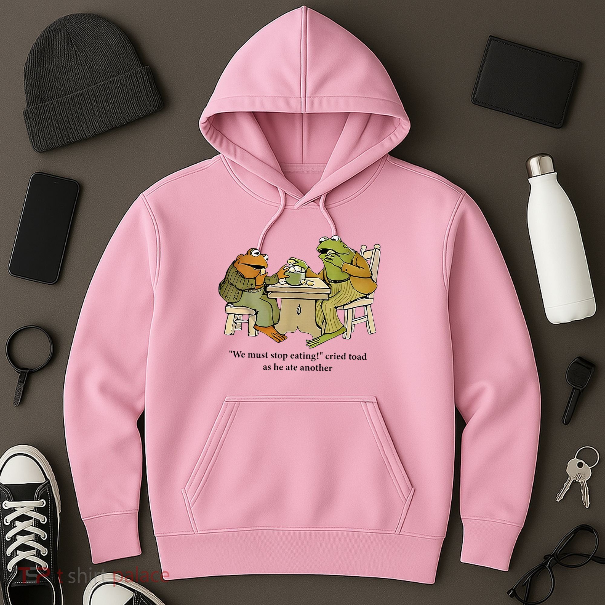 We Must Stop Eating Cried Toad As He Ate Another Frog Hoodie
