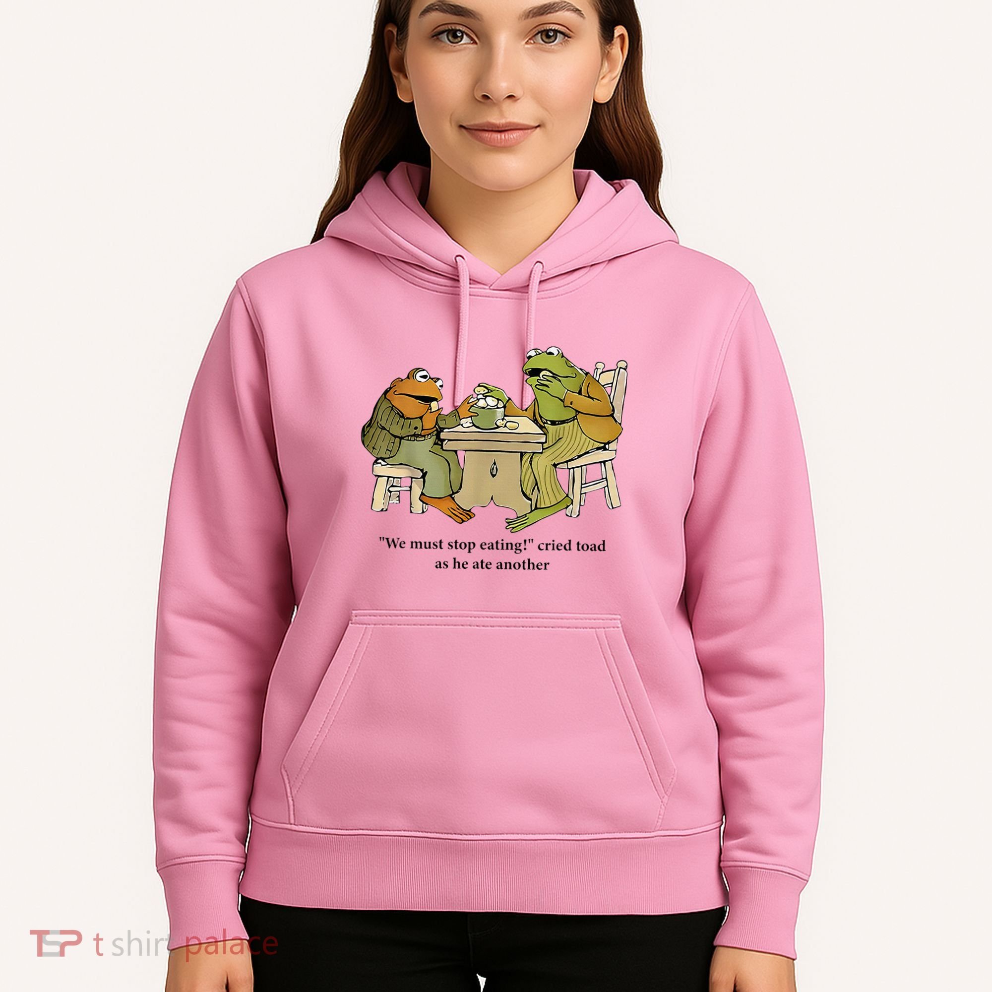We Must Stop Eating Cried Toad As He Ate Another Frog Hoodie