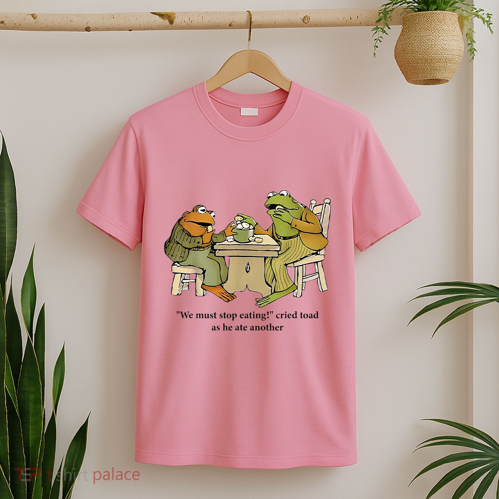 We Must Stop Eating Cried Toad As He Ate Another Frog T-Shirt