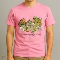 We Must Stop Eating Cried Toad As He Ate Another Frog T-Shirt thumb 3