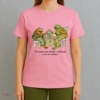We Must Stop Eating Cried Toad As He Ate Another Frog T-Shirt thumb 4
