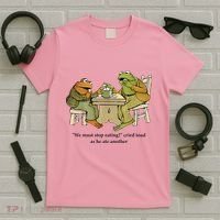 We Must Stop Eating Cried Toad As He Ate Another Frog T-Shirt thumb 5