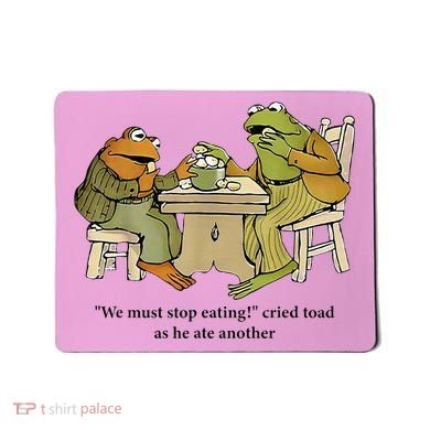 We Must Stop Eating Cried Toad As He Ate Another Frog Mousepad
